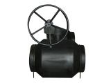 Worm gear full welded ball valve