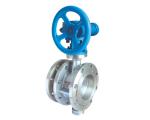 Cast steel telescopic butterfly valves