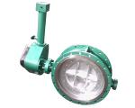 Energy type hydraulic controlled fast closing butterfly valve