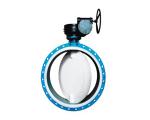 D341F flange fluorine-butterfly butterfly valve