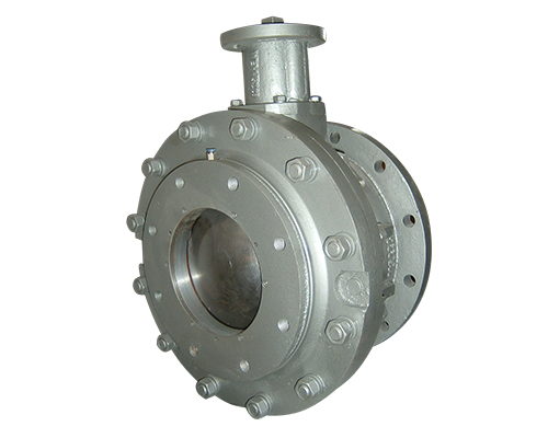 Half dome ball valve