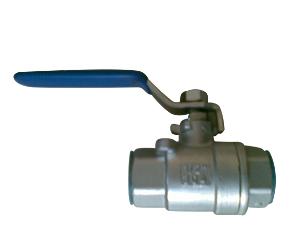 Threaded ball valve